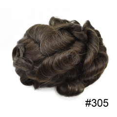 305# Dark Brown with 5% Grey fiber