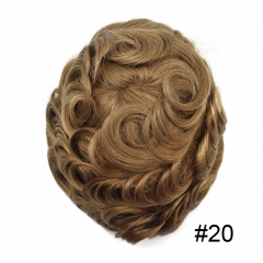 20# Light Blonde Front With 7# Light Brown Back