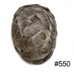 550# Medium Brown with 50% Grey Fiber